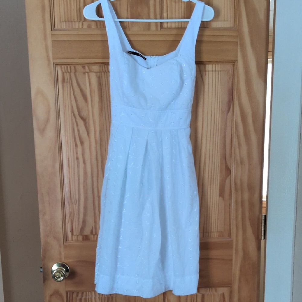 Maurices White Sleeveless Midi Dress